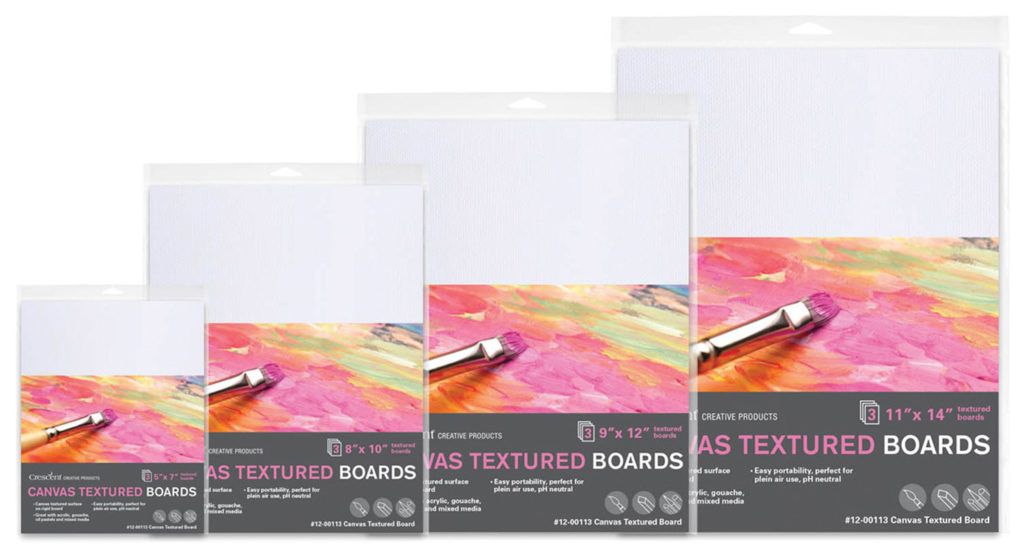 art products CRESCENT-Canvas_Textured_Boards