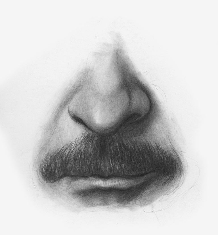Drawing Facial Hair in 3 Steps | Beards, Mustaches and More!