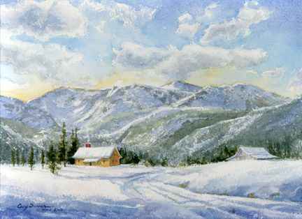 Six Secrets to Better Snow Scenes - American Watercolor
