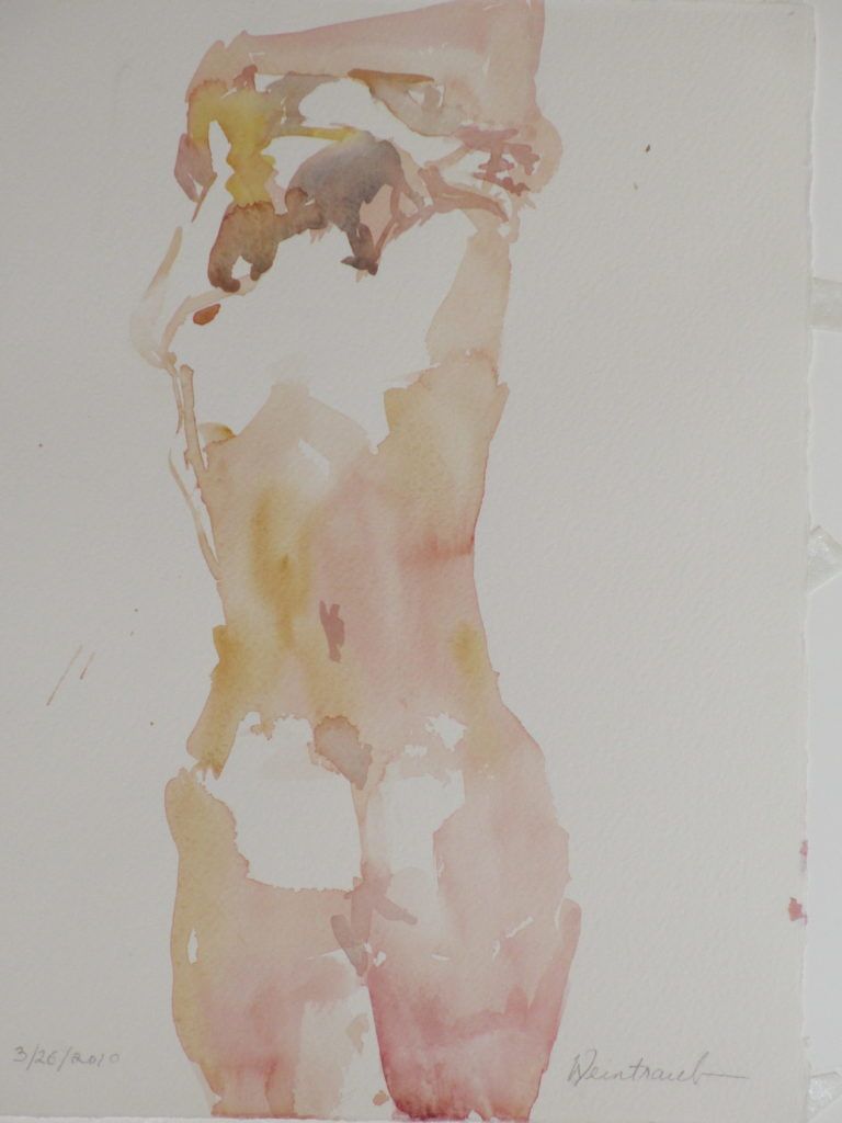 watercolor figure drawing