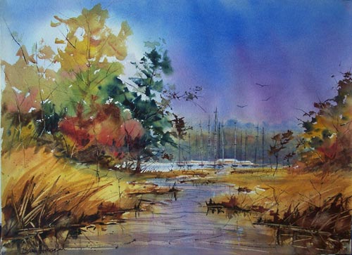 Gallery | Bruce Handford's Fluid Watercolors