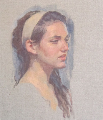 Flesh Tones in Portrait Painting with artist Tom Root