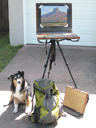 My Plein Air Setup for Pastel Painting