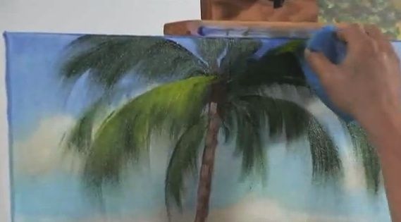 Acrylic Techniques: Use a Sponge to Paint a Landscape