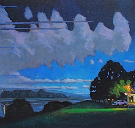 night landscape paintings