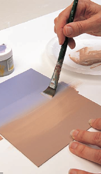 How to Blend Acrylic Paint on canvas, 3 Blending techniques for beginners
