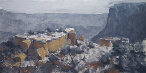 Painting the Grand Canyon in Oil  A Step-By-Step Demo with Michael Chesley  Johnson