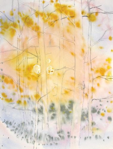 Creating a Backlit Watercolor Landscape | Karlyn Holman, ArtistsNetwork.com