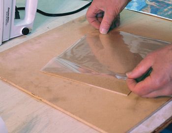 Mounting Oil Paintings on Paper Onto a Board