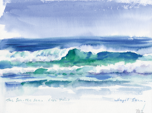 A Less-Is-More Approach to Painting Atmospheric Sea and Sky by Hazel Soan