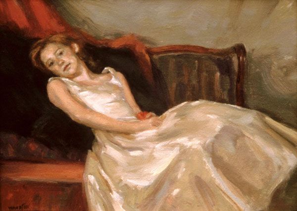 Painting by Charlotte Wharton, Evoke Emotion Like the Masters