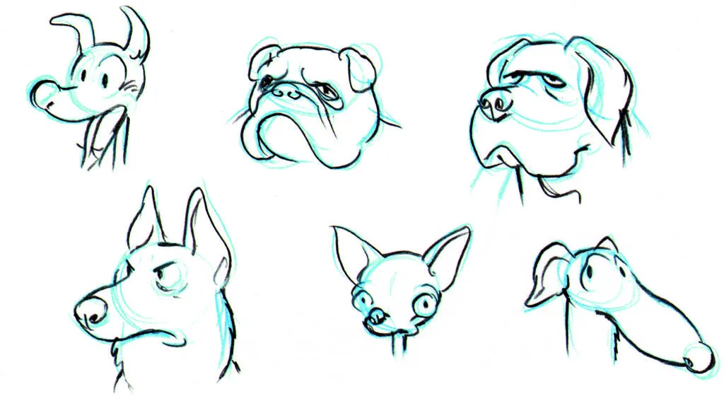 How to draw animals DogIntro_8 copy