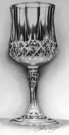 How to draw glass; drawing tips from Lee Hammond | ArtistsNetwork.com