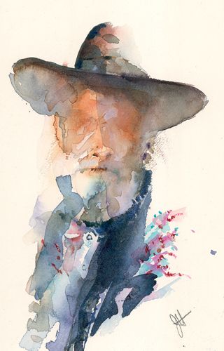 Person in charge Navy muscle Jean Haines Teaches Us How to Paint Loose, Expressive Watercolors