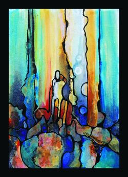 Abstract Explorations in Acrylic Painting by Jo Toye - Penguin