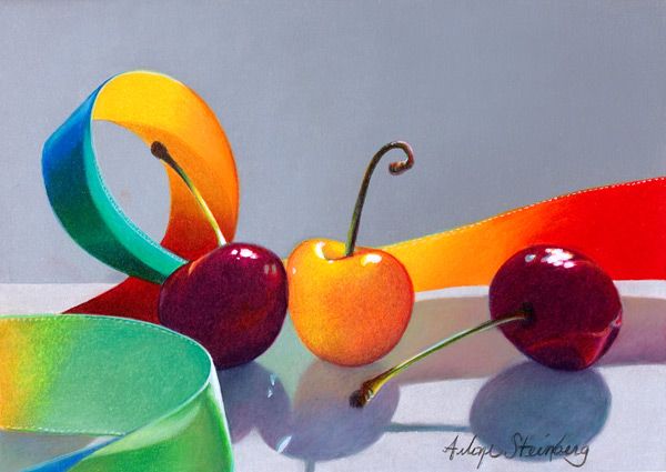 Watercolor Pencils Basics : Get Started with a Simple Fruit