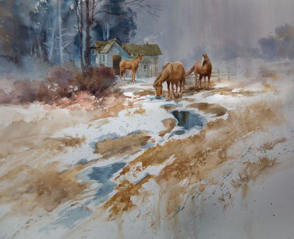 Expanding the Possibilities: Painting Watercolor on Board - American  Watercolor