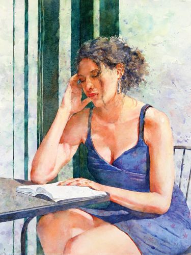 Captivated (watercolor) by Carol McSweeney | artistsnetwork.com