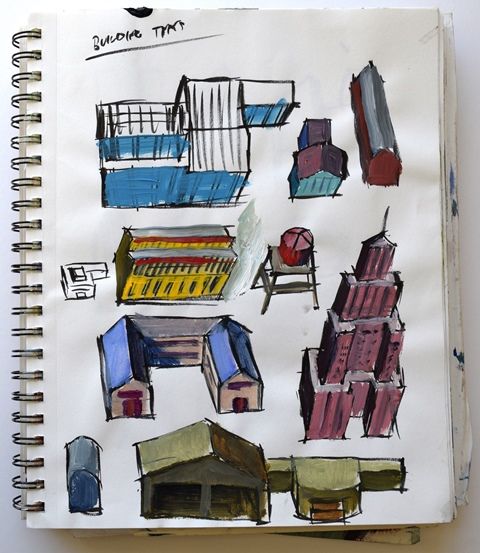 Different Sketchbook Styles - Methods For Observing And Drawing In