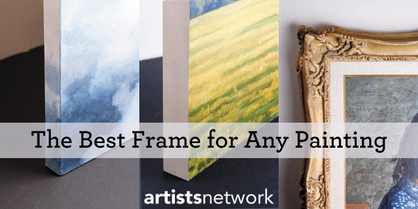 What's the best frame for your painting? Find out in this guide to choosing frames for artwork.