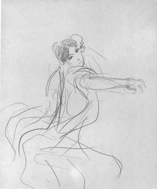 John Singer Sargent | Figure Study For 'Science' (1920) | Available for  Sale | Artsy