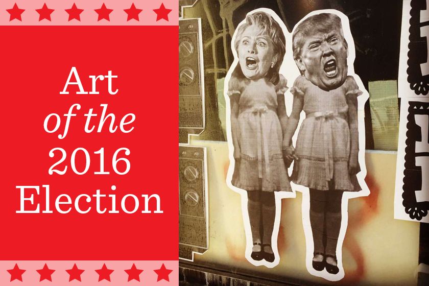 Political art: art of the 2016 election