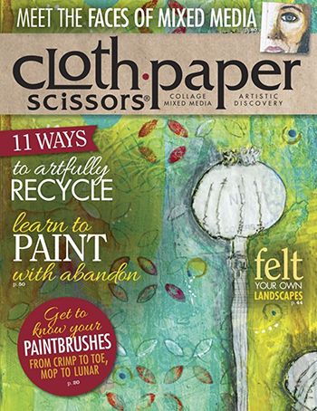 Cloth Paper Scissors PAGES, Vol 4 Digital Edition, Magazine Issues,  Magazines, Mixed Media, Pages