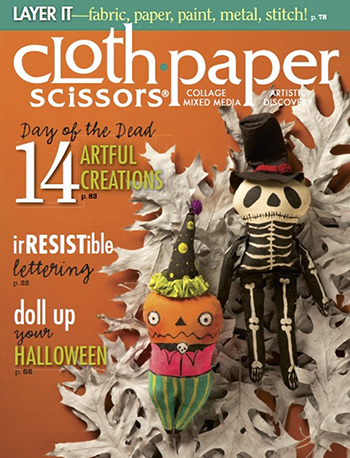 September/October 2014 Cloth Paper Scissors magazine