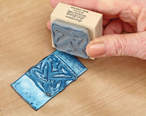 Custom Makers Stamp, Pottery Stamp, Custom Logo Stamp, Initial
