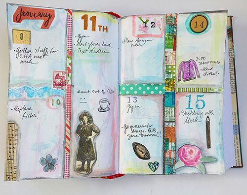 Studio Saturdays: Mixed-Media Planner