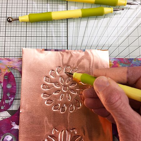 Studio Saturdays: Tin Foil Art - Cloth Paper Scissors