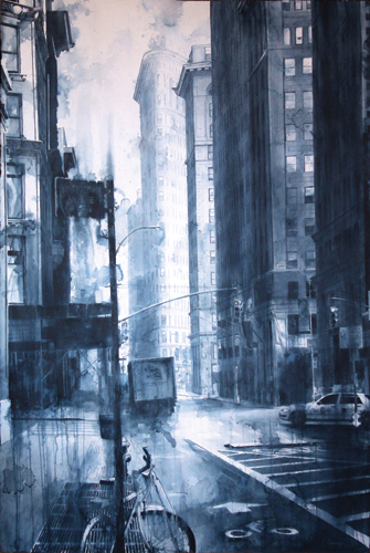 NYC Watercolor Cityscapes | Tim Saternow Gallery | Artists Network