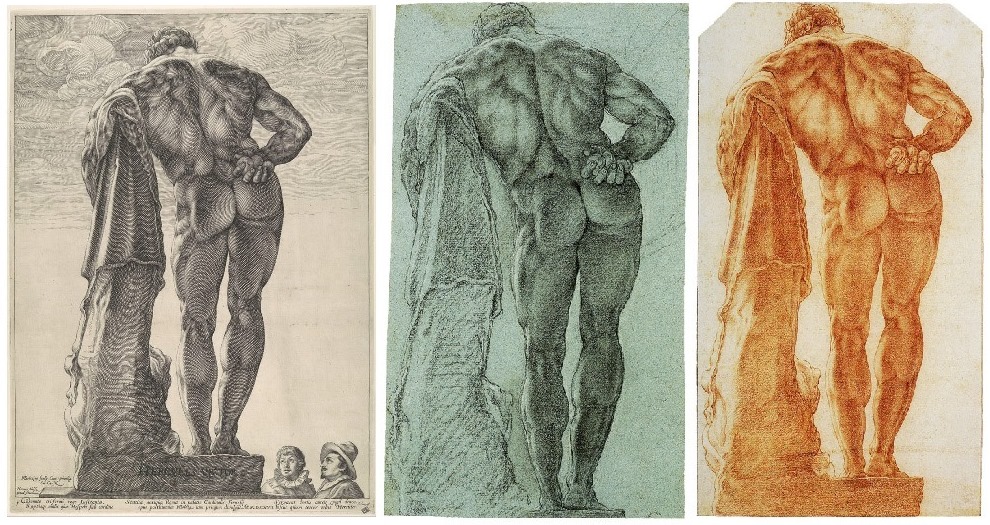 Drawing Materials | Farnese Hercules | Drawing | Artists Network