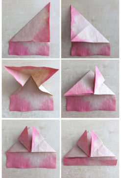 An Ombre Origami Art Project Perfect For Your Favorite Valentine