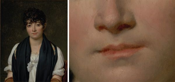 Painting the mouth: by Jacques-Louis David, plus detail; digital images courtesy of the Getty’s Open Content Program | ArtistsNetwork.com