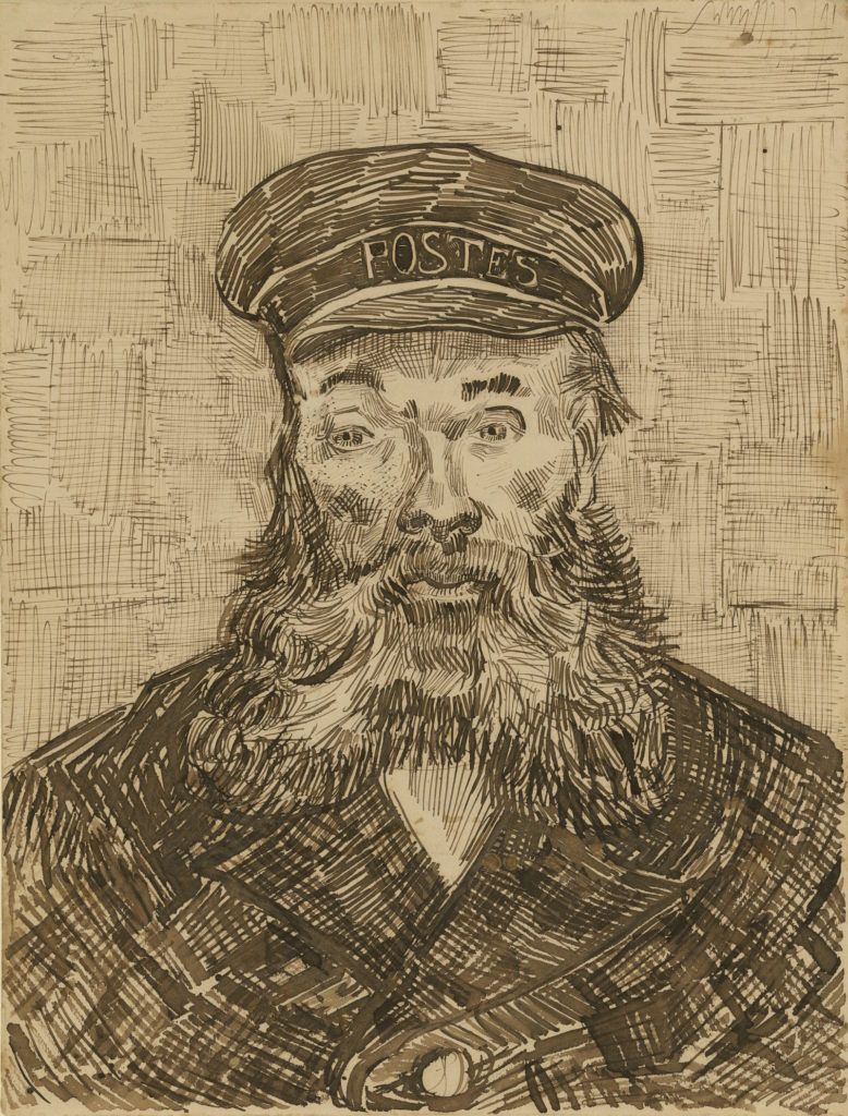 Van Gogh and His Lust for Line in Portrait Drawings and More