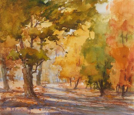 Learn how to paint the landscape, for beginners