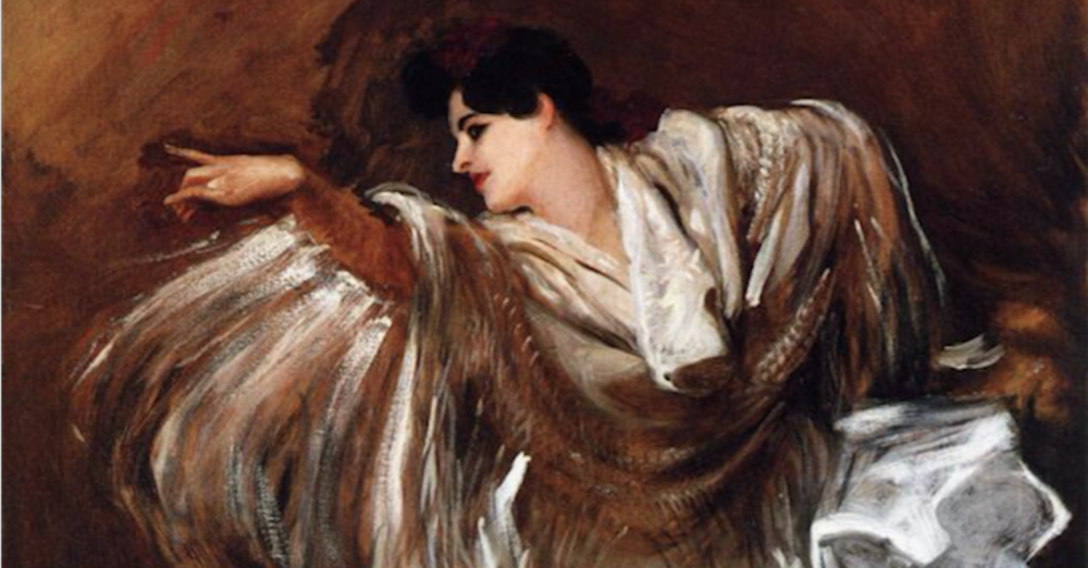 La Carmencita by John Singer Sargent, oil painting, 1890, detail | Oil Painting Lessons From John Singer Sargent | Artists Network