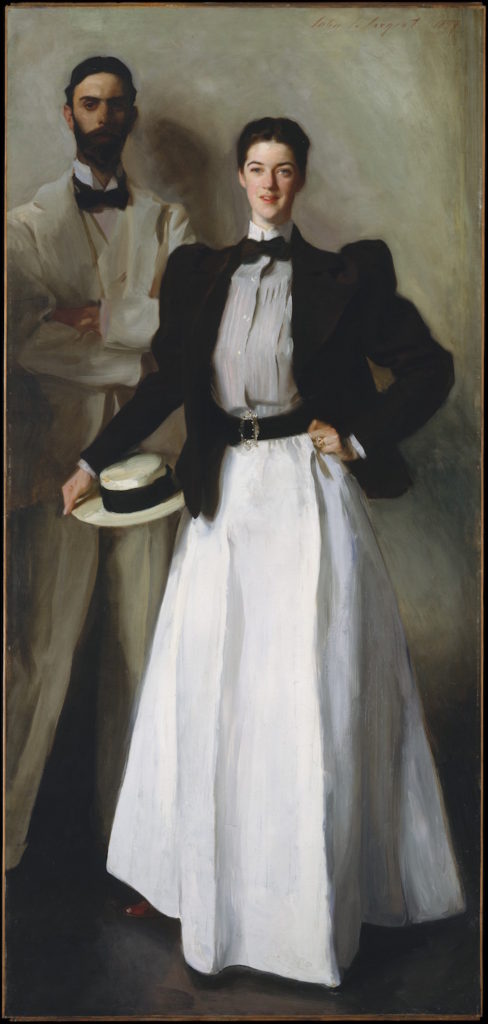 Mr. and Mrs. I. N. Phelps Stokes by John Singer Sargent, oil painting, 1897 | Oil Painting Lessons From John Singer Sargent | Artists Network