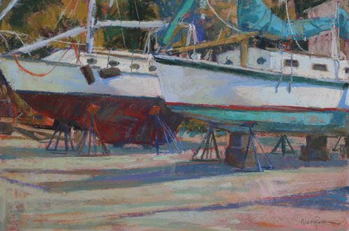 Oil painting material – Astrid Volquardsen