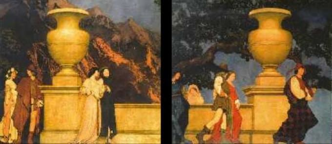 Parrish paintings stolen out of 5th Avenue mansion.