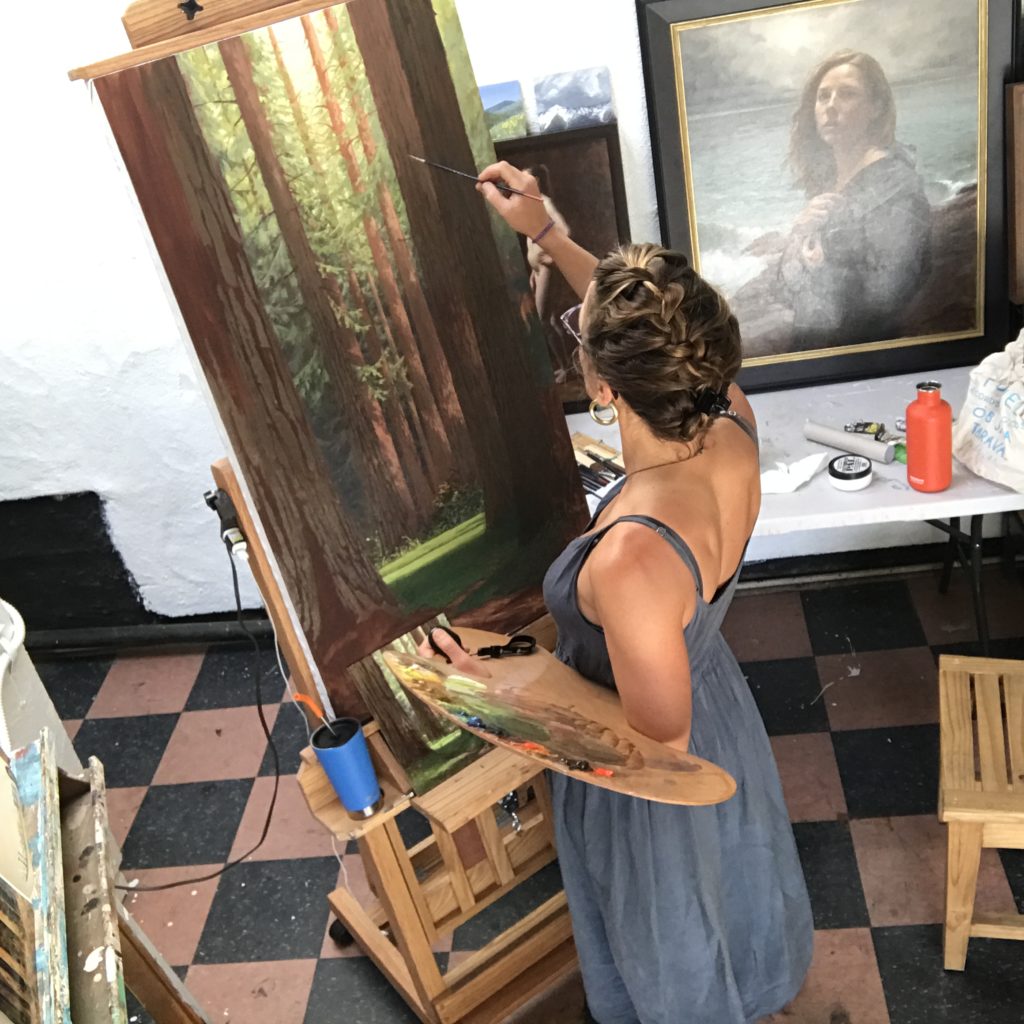 Painting the Redwoods with Emilie Lee Four Days of Plein Air