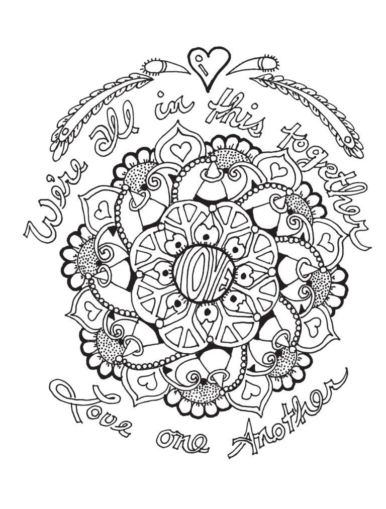 Adult Coloring Books To Calm Mind and Boost Creativity- Mindful