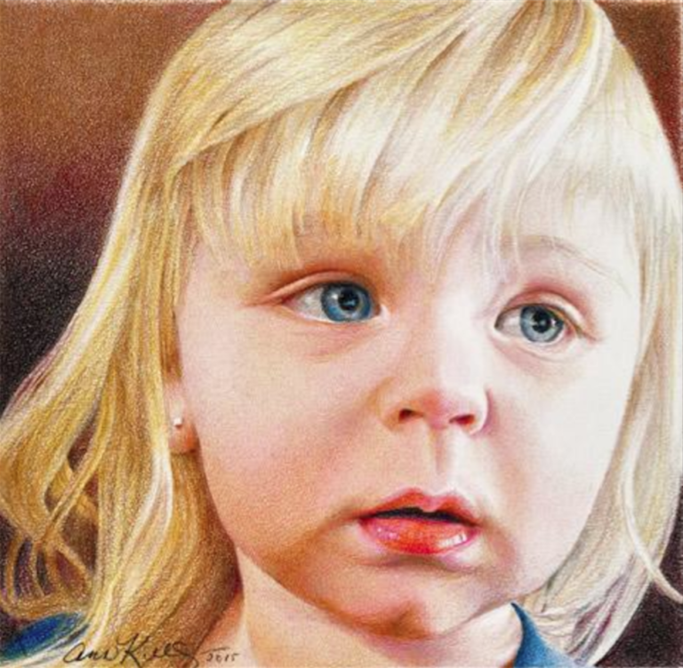 Colored Pencil Portraits | Curing Your Drawings of Chiclet Teeth and More