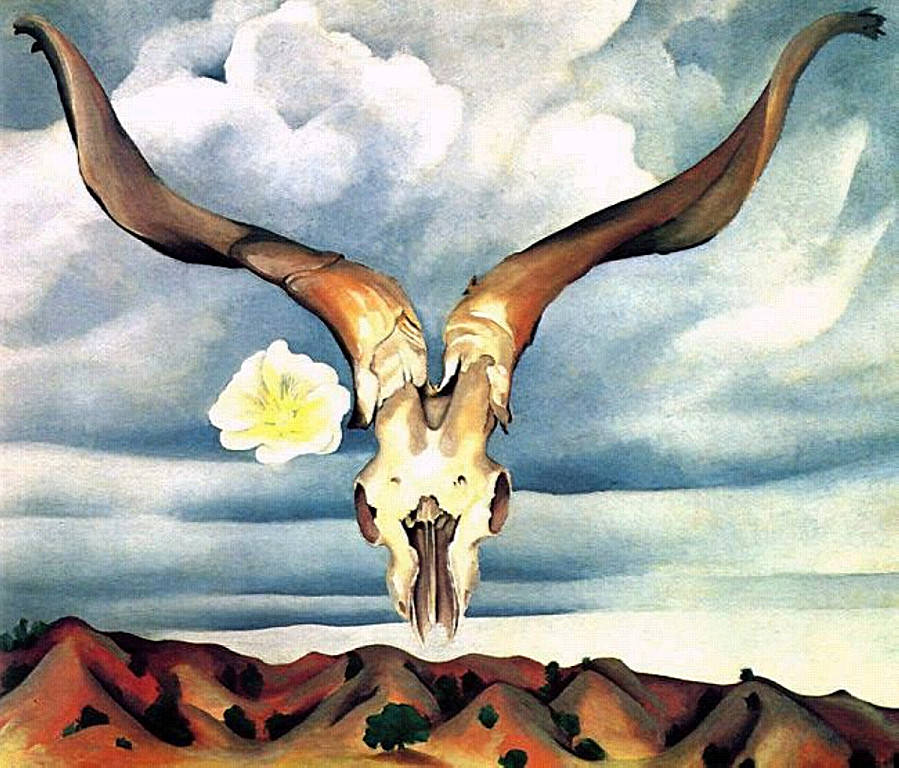 Georgia O Keeffe Her Life in Paintings from First Works to Last