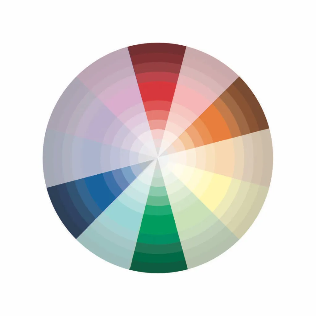 Choosing Color Schemes | Tetrad (or Rectangular) Color Scheme