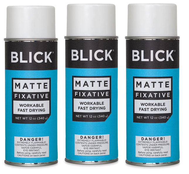 graphite pencil spray fixative from blick