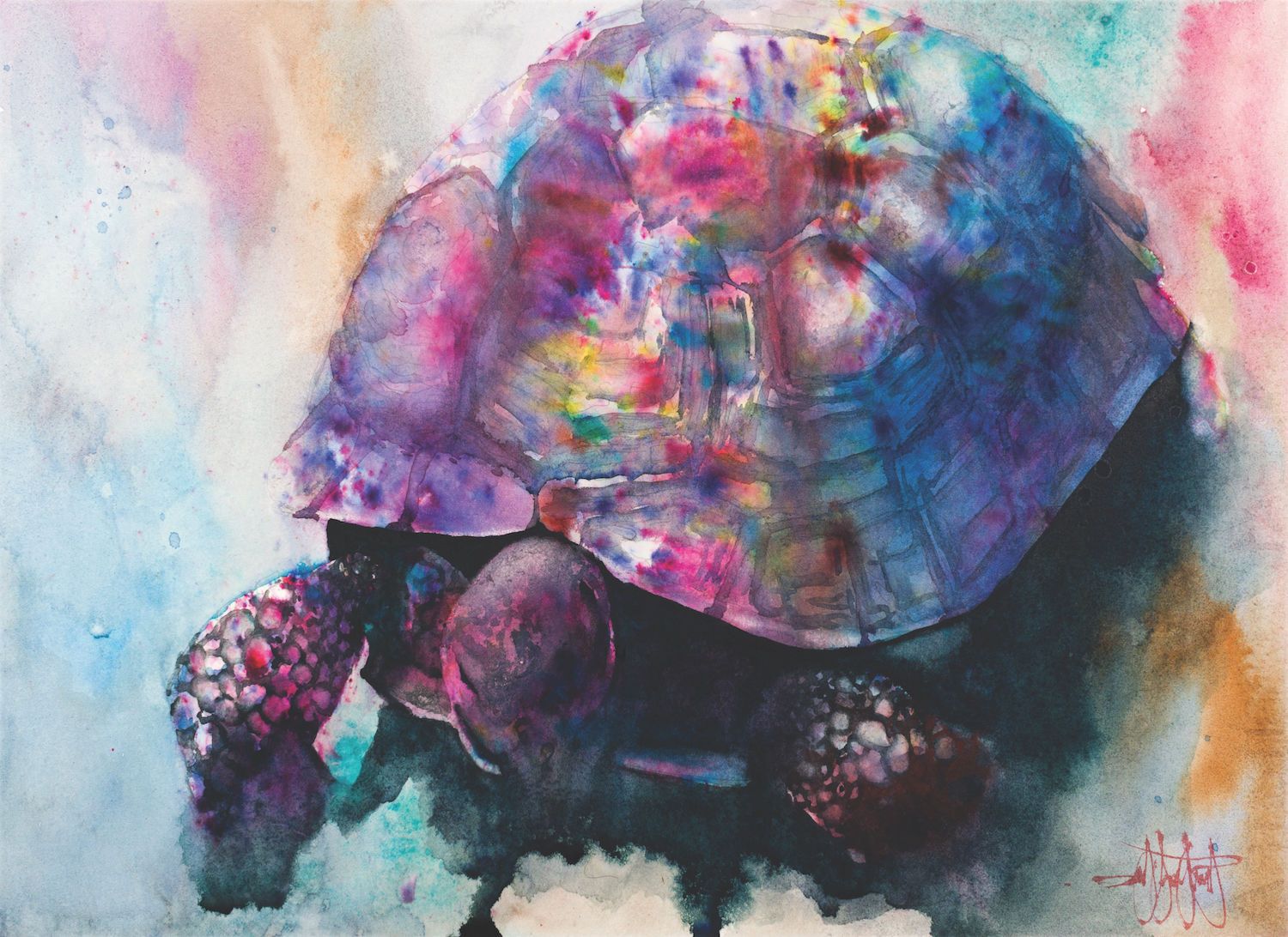 Painting with Brusho: Create vibrant & expressive paintings using  watercolour ink powder