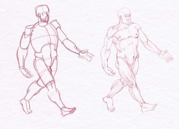poses for drawing male body