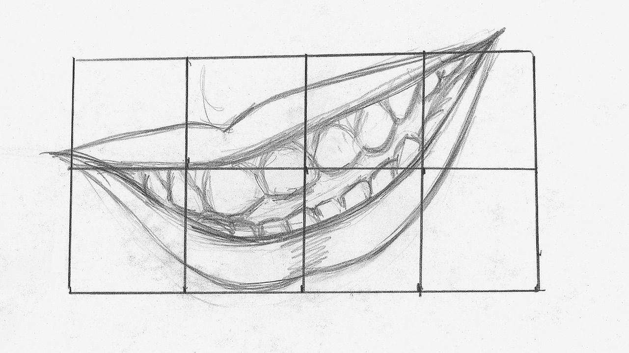 Draw Facial Features With This In Depth Beginner S Guide   Draw Facial Features Lee Hammond Artists Network Drawing Smiles Demo 1 .optimal 